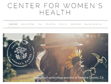 Tablet Screenshot of center4womenshealth.org
